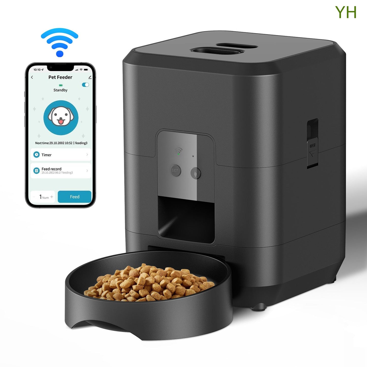 FutterProfi — Intelligenter Futterautomat mit Timer & Appischer Haustierfutterautomat